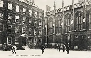 Lamb Buildings, Inner Temple, London