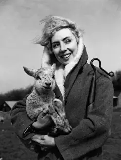 Duffle Prints: Lamb and Shepherdess