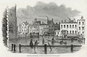 Hansom Gallery: Lambeth Floods 1850
