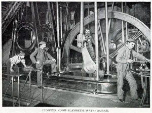 Images Dated 16th February 2021: Lambeth Waterworks, supplying fresh water to parts of south London