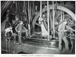 Pumping Prints: Lambeth Waterworks, supplying fresh water to parts of south London