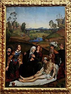 The Lamentation of Christ with a Donor, c. 1505, by Domenico