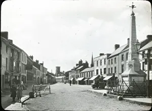 Carmarthenshire Prints: Lammas Street, Carmarthen, Carmarthenshire