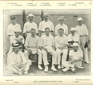 Sportsman Collection: Lancashire Cricket Team, 1898