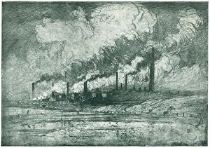Billowing Prints: A Lancashire Ironworks