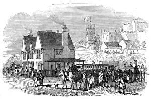 1846 Collection: Lancaster Castle Station