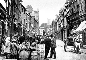 Lancaster Market Day early 1900s