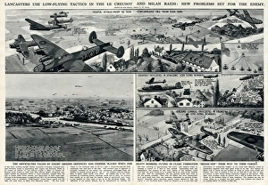 Strategy Gallery: Lancasters use low-flying tactics by G. H. Davis
