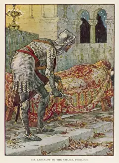 Lancelot in Chapel