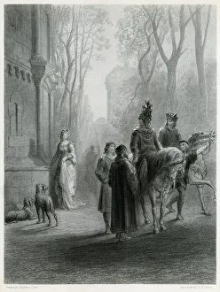 Elaine Gallery: LANCELOT LEAVES ELAINE