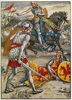 Legend Gallery: Lancelot Saves Arthur