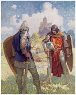 Arthurian Prints: Lancelot and Tarquin