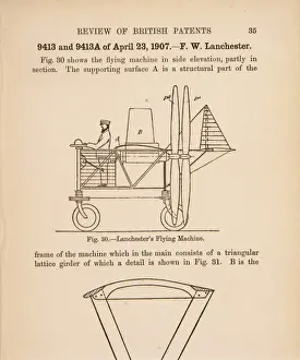 Lanchester?s flying machine