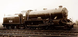 Lancing, Southern Railway Schools Class, probably 1930s
