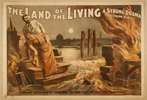 The land of the living a strong drama : by Frank Harvey