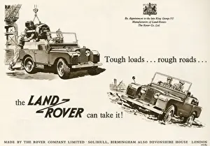Land Rover advertisement, 1953