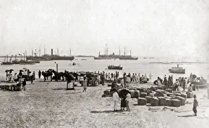 Resident Prints: Landing of the first Resident General in Madagascar