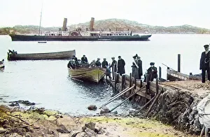 Doon Prints: Landing at Iona Victorian period