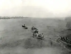Tigris Prints: Landing parties on the Tigris, Mesopotamia, WW1