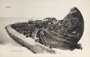 Yemeni Prints: The Landing Pier, Aden, Yemen