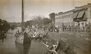 Landing Prints: Landing stage, Ashar Creek, Basra, Iraq