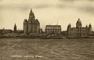 Liver Prints: Landing Stage and Quayside - Liverpool, Merseyside, England
