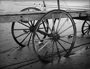 Movable Prints: Landing stage, Sandbanks, Dorset