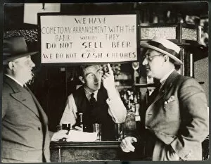 1933 Collection: Landlord and Bar Sign