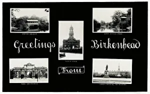 Laird Prints: Landmarks at Birkenhead, Wirral, Merseyside