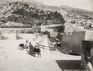 Enclosure Prints: Landport gate Gibraltar, c. 1890