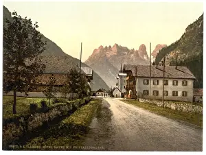 Tyrol Prints: Landro, Hotel Bauer, Tyrol, Austro-Hungary