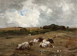 Images Dated 13th September 2010: Landscape with Cattle