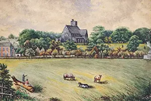 Landscape with Church