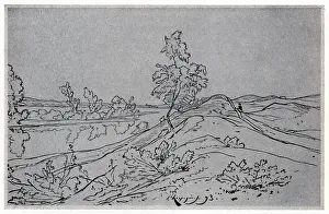 Scattered Prints: Landscape Drawing