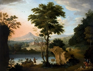 Images Dated 1st September 2010: Landscape with Figures