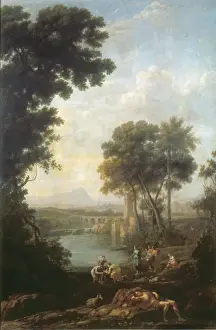 Landscape with the Finding of Moses
