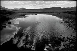 Colorado Prints: landscape with lake Colorado