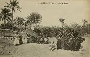 Landscape and People, Sahara, North Africa