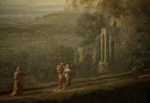 Landscape with Rebekah Taking Leave of her Father