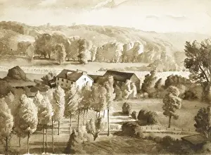 Landscape study in Watercolour