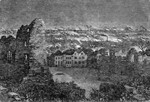 Images Dated 10th June 2004: Landscape view of Dudleys iron works. Showing the pollution
