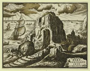 Landscape (with hermit or saint in prayer)