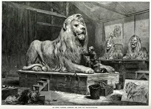 Images Dated 12th October 2018: LANDSEER AND HIS LIONS