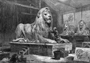 Landseer Prints: Landseer at Work, C1860