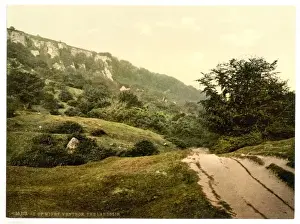 Landslip Prints: The Landslip, Isle of Wight, England