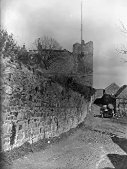 Lane below Castle, Haverfordwest, South Wales