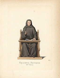 1243 Collection: Lanfranco Septala, Augustine monk, 1243