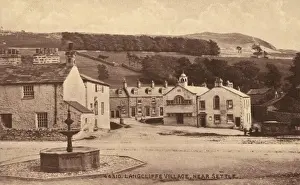 Fountain Prints: Langcliffe Village, near Settle, North Yorkshire