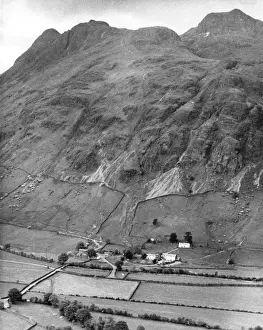 Langdale Prints: Langdale Pikes and Langdale Valley, Lake District, Cumbria
