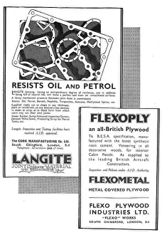Plywood Prints: Langite Jointing Material - Flexoply Plywood - Flexo